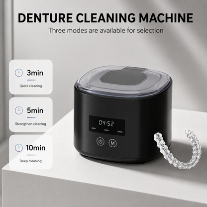 denture and jewelery cleaning machine
