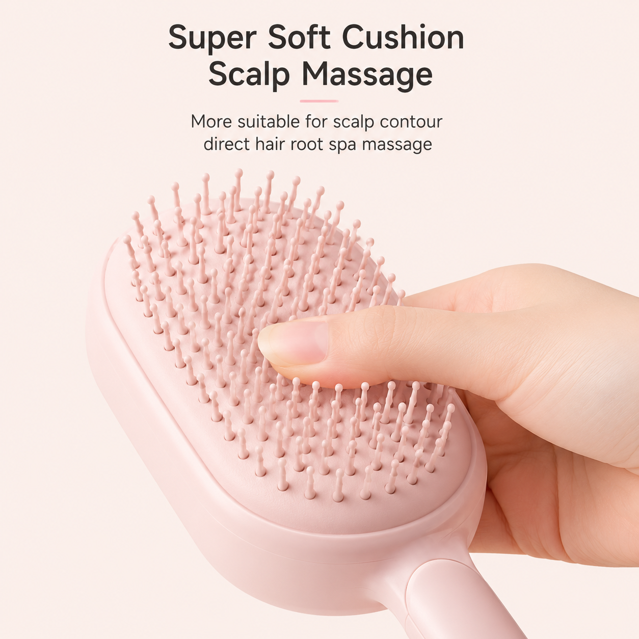 self cleaning hair comb