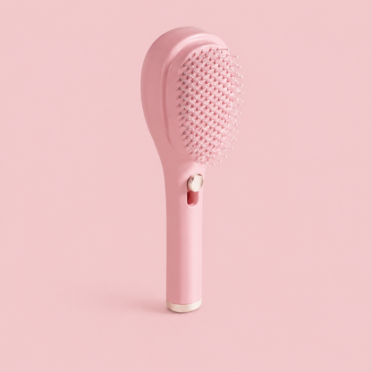 self cleaning hair comb
