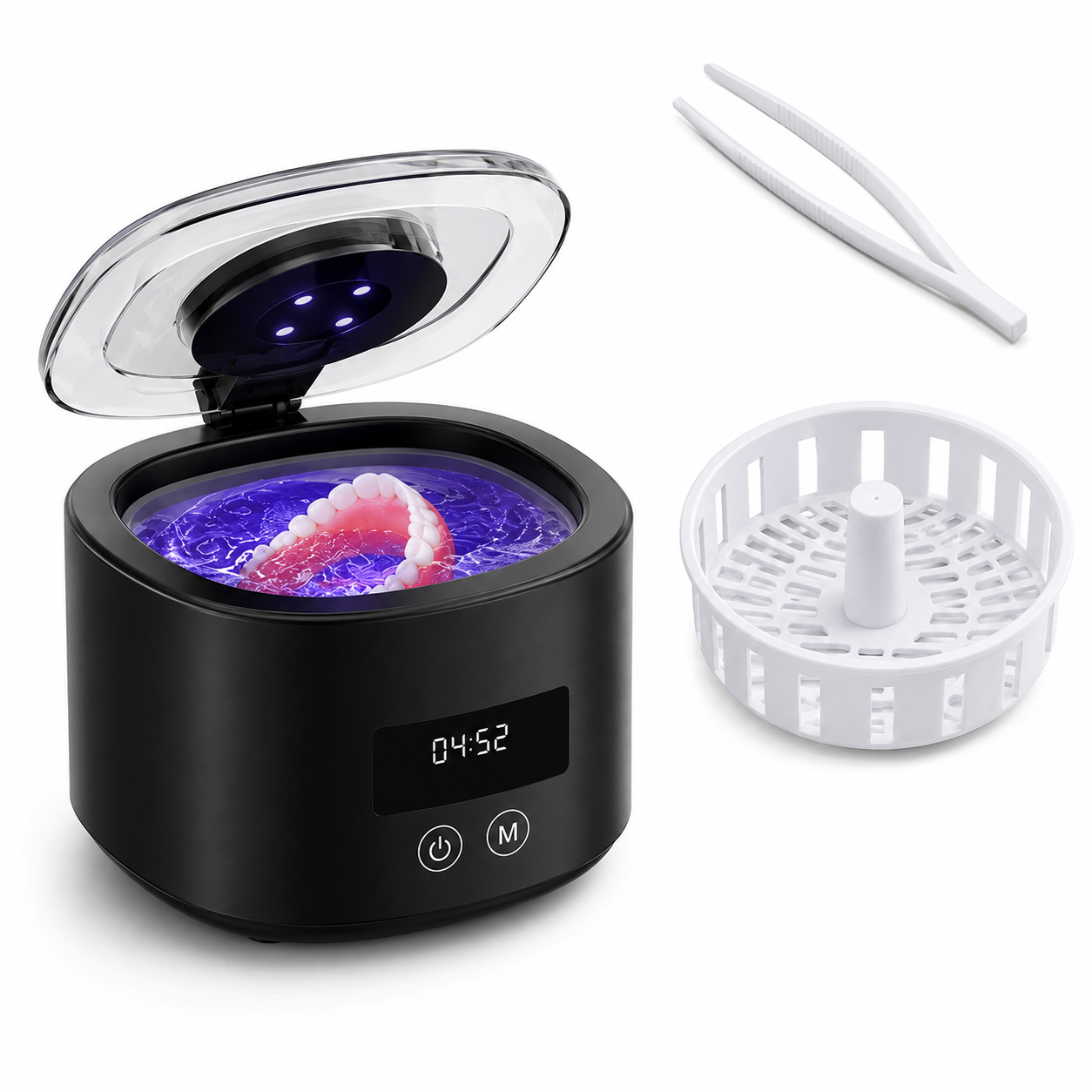 denture and jewelery cleaning machine